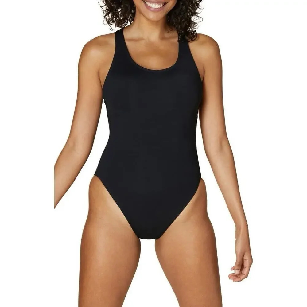 Andie The Tulum One-Piece Swimsuit Black Size Small Nylon Spandex Women’s
